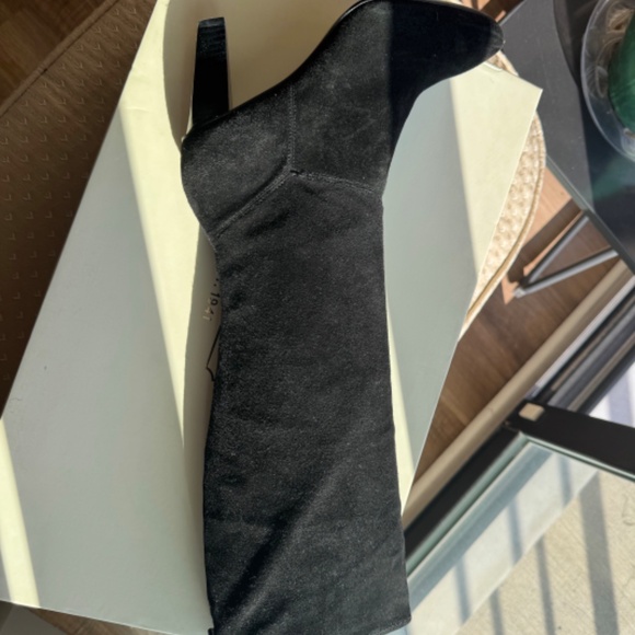 Coach Mina Hi Heel Suede Boot - Picture 3 of 4